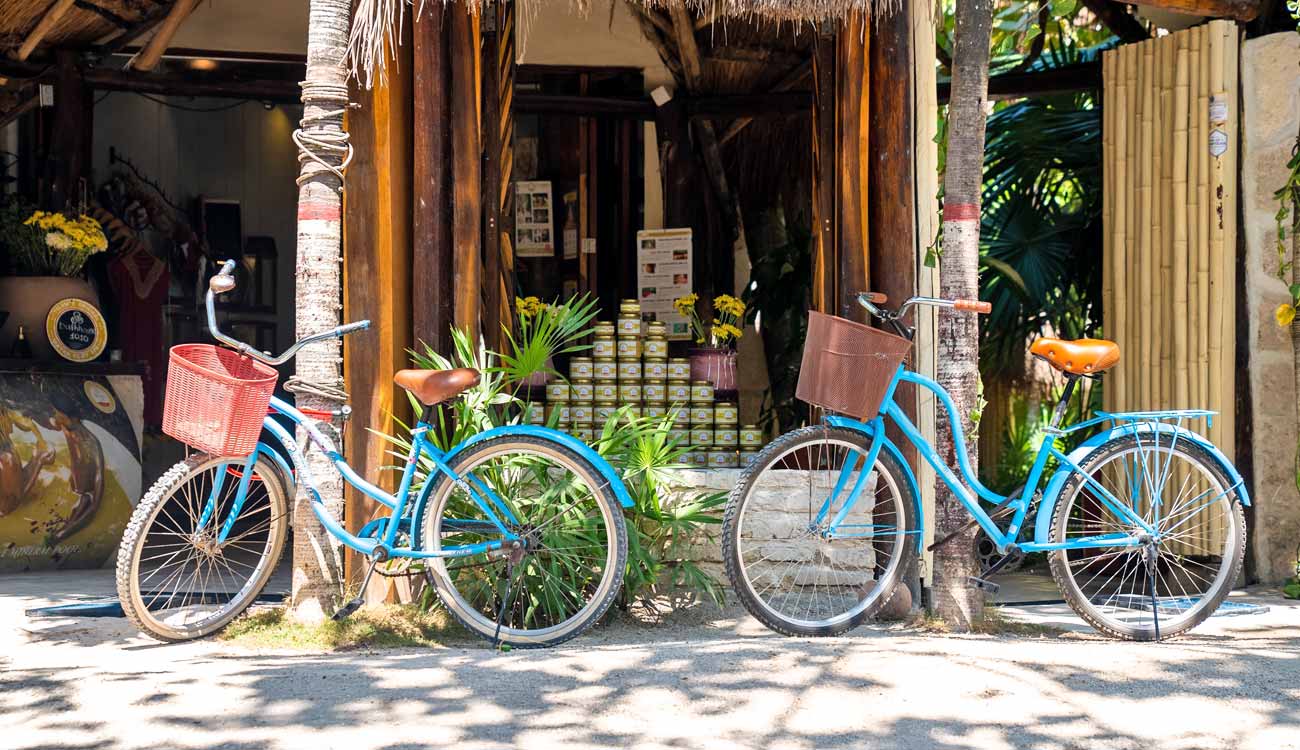 Tulum Hotel Area: Bike Rental