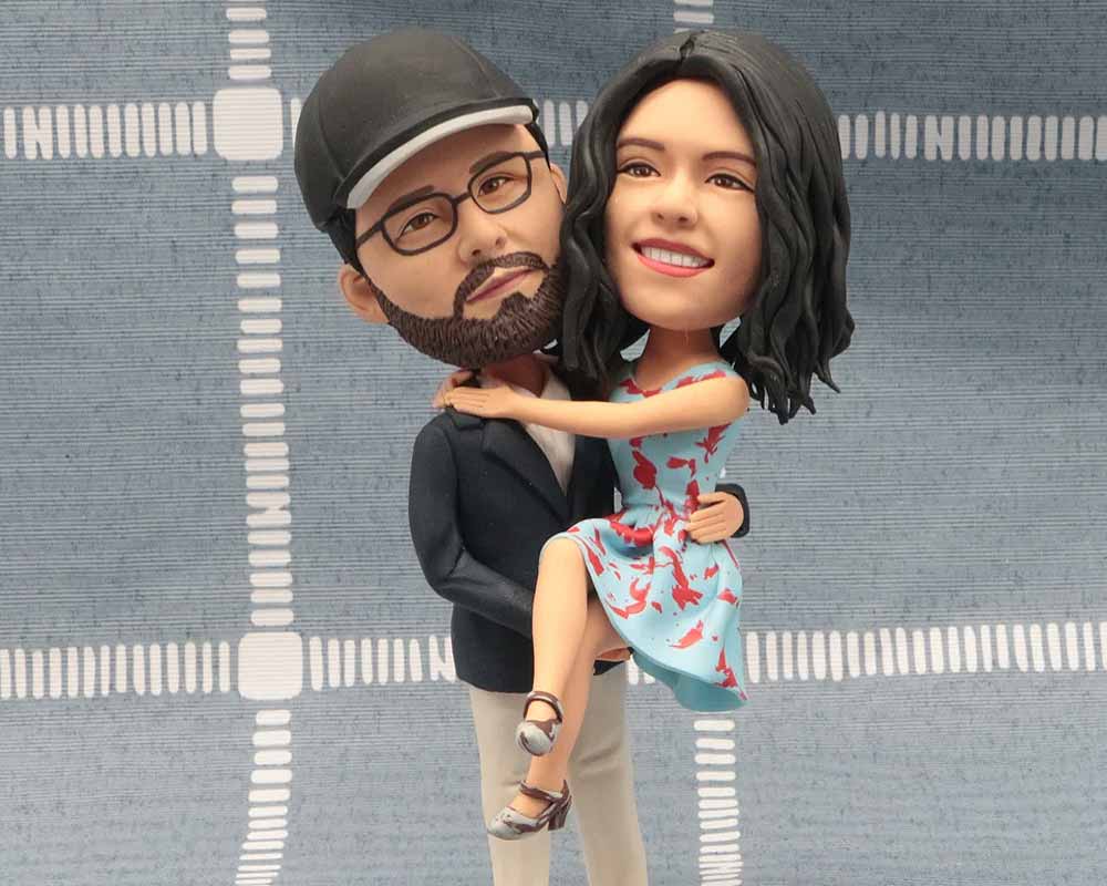 Personalized Bobblehead for Couples