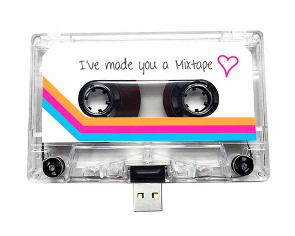 Valentines Day Gift Ideas: USB Mixtape