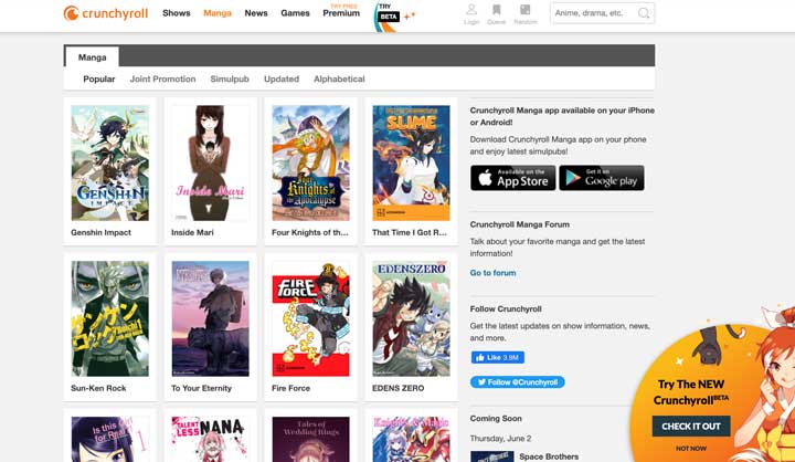 Top App to read Manga for android and ios