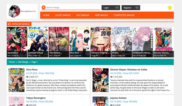 Best FREE Manga Websites: Mangakakalot