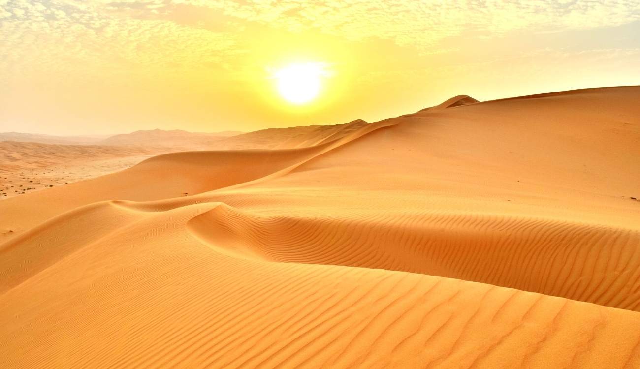 United Arab Emirates Desert Oil